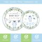 96PCS Boy Baby Shower Party Decoration & Tableware Sets - Serve 24